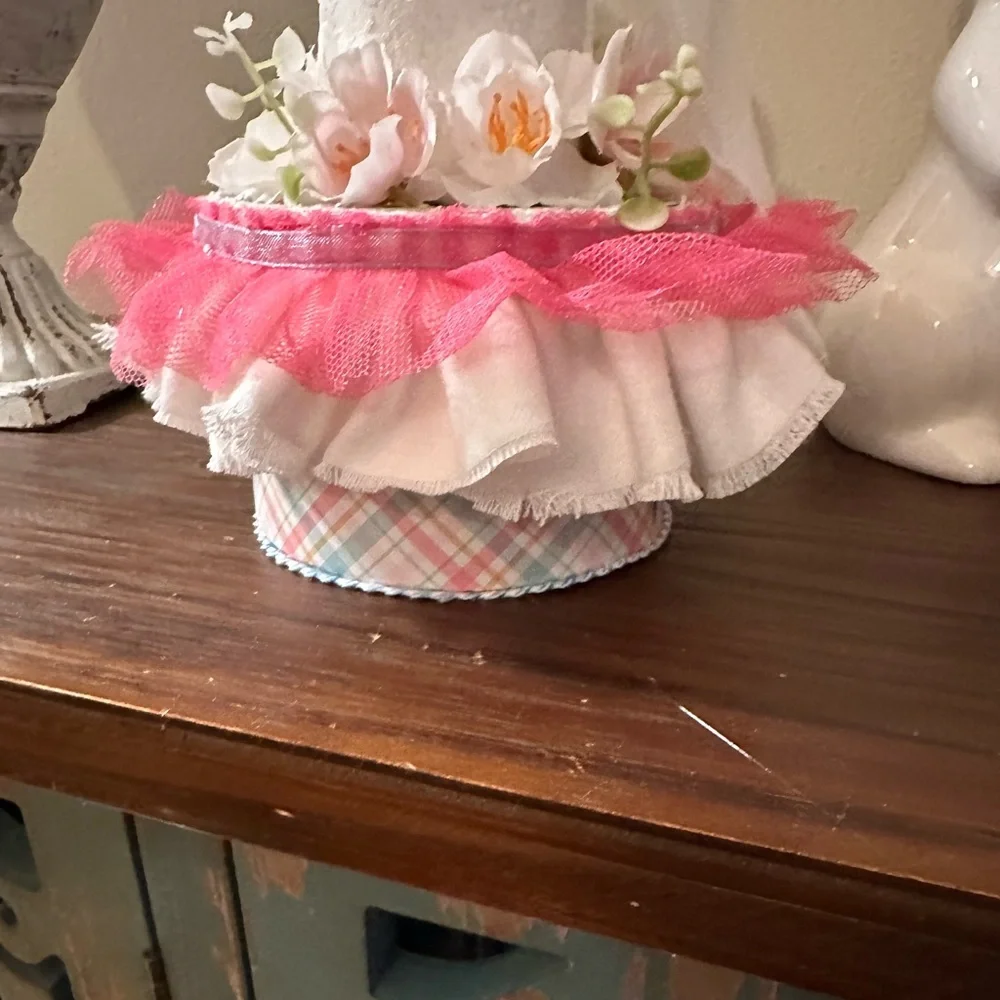 Handmade Clay Rabbit Home Decor - Picture 5 of 5